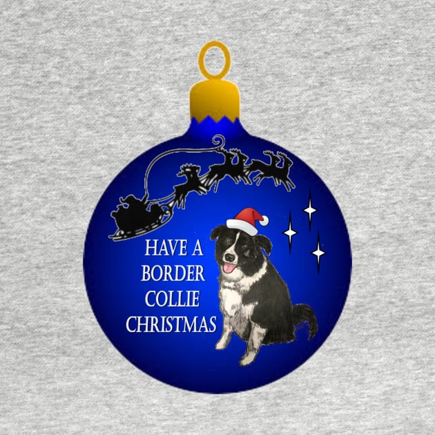 Have A Border Collie Christmas by dpenn